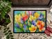 Freesias In Watercolor Doormat Front Door Mat Indoor Outdoor Rugs For Entryway, Non Slip Washable Low Pile, 24H X 36W_maomaolike.com