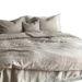 French Pure Linen/hemp Four-piece Set For Summer, Simple Solid Color, Washed, Light Luxury Bed Sheet And Duvet Cover,_maomaolike.com