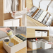 Plastic Box Elevated Miscellaneous Storage Bin Rectangular Large Capacity Dormitory Student Multifunctional Turnover_maomaolike.com