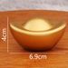 New Home Store Decoration Filler Premium Smooth Solid Yuanbao Ornament Metal Craft_maomaolike.com