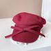 Hot Sale Women's Lace Bow Octagonal Ladies Flat Top Newsboy Caps Lady Retro Gatsby Hats Outdoor Travel Cabbie Beret For Male_maomaolike.com
