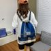 Drawstring Luggage New Style Portable Large Capacity Gym Bag Multifunctional Campus Student Travel Backpack_maomaolike.com