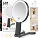 Hot Selling LED Double-Sided With Magnifying Tri-Color Light Makeup Multi-Functional Beauty Mirror_maomaolike.com