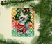 Chinese Crested Christmas Porcelain Ornament Christmas Tree Hanging Decorations For Home Christmas Holiday, Rectangle, Gift, Multicolor_maomaolike.com