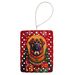Leonberger Holiday Christmas Porcelain Ornament Christmas Tree Hanging Decorations For Home Christmas Holiday, Rectangle, Gift, Multicolor_maomaolike.com