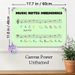 Music Notes Mnemonics Painting Poster, Colorful Educational Music Note Guide Poster, Assists With Learning Musical Notes For Music Rooms, Practice_maomaolike.com