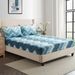 Wavy Stripe Geometric Bedding 3D Printed Polyester Fitted Sheet Set Duvet Cover_maomaolike.com