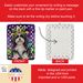 Havanese King Of Mardi Gras Porcelain Ornament Christmas Tree Hanging Decorations For Home Christmas Holiday, Rectangle, Gift, Multicolor_maomaolike.com
