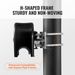 Sliding Gate Kit W/ U-Shaped Groove 4 Track Wheels/Cover For Cantilever_maomaolike.com