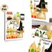Muharram Themed Islamic Cultural Painting Poster, Vibrant Cartoon-style Traditional Mosques & Market Scenes Poster, Meaningful Cultural Decor For Home_maomaolike.com