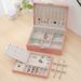 Double-Layer Lockable Organizer, Earring And Storage Necklace Ring Accessories Box, Hand Jewelry Packaging Box_maomaolike.com