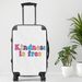 Kindness Is Free Luggage, 20/24/28 Inch Luggage, Carry-On, Custom Luggage, Luggage Set, Suitcase, Travel, Vacation, Cabin Suitcase, Custom Suitcase, Personalized Luggage_maomaolike.com