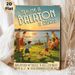 Lake Balaton Retro Gathering Painting Poster, Warm Vintage-style Lakeside Group Fun Scene Poster, Nostalgic Relaxing Wall Decor Idea For Living Room_maomaolike.com