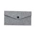 Unisex Felt glasses bag Glasses case Mobile phone bag Creative Felt wallet card bag_maomaolike.com