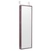 VEVOR Mirror Jewelry Cabinet 47.05in Lockable Wall Or Door Mounted Armoire Brown_maomaolike.com