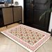 Living Room Rug Large Size Gorgeous Gold Frame Design Bedroom Rug Plush Thickened Machine Washable Thickened Underlay Interior Decorative Rug_maomaolike.com