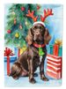 Boykin Spaniel Christmas Reindeer Garden Flag Mailbox Flag Decorative Yard Flag Banner Outside Patio Artwork Yard Flower Beds, Garden Size, Multicolor_maomaolike.com