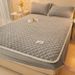 Milk Velvet Piece Winter Mattress Protector Thickened Coral Fleece Dormitory Single Sheet Bed Cover_maomaolike.com