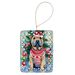 Shar Pei Christmas Porcelain Ornament Christmas Tree Hanging Decorations For Home Christmas Holiday, Rectangle, Gift, Multicolor_maomaolike.com