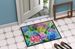 Hydrangeas In Watercolor Doormat Front Door Mat Indoor Outdoor Rugs For Entryway, Non Slip Washable Low Pile, 24H X 36W_maomaolike.com