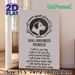 Dog Groomer Promise Painting Poster, Minimalist Black-and-white Dog Grooming Themed Graphic Poster, Heartfelt Caring Message, Ideal For Dog Grooming_maomaolike.com