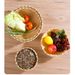 Woven Round For Steamed Buns, Large Colander, Sieve, Washing Bamboo Products, Vegetable Draining, Kitchen Storage_maomaolike.com
