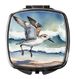Sanderling Racing The Tide Compact Mirror Decorative Travel Makeup Mirror For Women Girls Gifts Pocket Makeup Mirror Folding Handheld_maomaolike.com