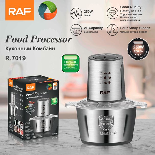 EU Standard Household Multifunctional Stainless Steel Meat Grinder Kitchen Appliance Electric Baby Food Processor_maomaolike.com