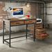 Computer Desk, Study Writing Table With Reversible Drawer Cabinet_maomaolike.com
