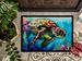 Loggerhead Sea Turtle Doormat Front Door Mat Indoor Outdoor Rugs For Entryway, Non Slip Washable Low Pile, 24H X 36W_maomaolike.com