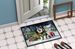 Alaskan Malamute Cozy Christmas Doormat Front Door Mat Indoor Outdoor Rugs For Entryway, Non Slip Washable Low Pile, 24H X 36W_maomaolike.com