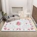 Living Room Rug,Large Rug,Oversized, Gold Leaves Design,Bedroom Rug,Soft And Thick, Machine Washable, Thickened Rug, Bedside Rug,Decorative Indoor Rug_maomaolike.com