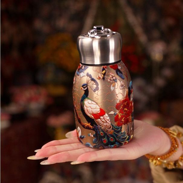 New 316 Stainless Steel Cup 300ml Portable Coffee Mug Leak Proof Durable Slim Insulated Thermal Water Bottle_maomaolike.com