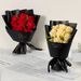 Christmas Festival Gift 9 Roses Soap Flower Bouquet – Christmas Valentine's Day Gift (Scented & Everlasting)_maomaolike.com
