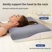 Deep Sleep Pillow, Design For Side & Back Sleepers, Orthopedic Cervical Shape Gently Cradles Head & Provides Neck Support & Shoulder Pain Relief_maomaolike.com