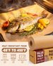 Unbleached Parchment Paper Roll Parchment Paper For Baking, Cooking, Grilling, Roasting, Air Fryer And Steaming, With Serrated Cutter_maomaolike.com