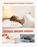 Bed Pillow For Sleeping, Queen Size Luxury Quality Hotel Pillow With Memory Foam Fill, Supportive & Adjustable, Includes Natural Firber Pillowcase, Bedding For Back, Stomach And Side Sleepers_maomaolike.com