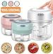 Multifunctional Electric Garlic Chopper 100/250mL Portable Vegetable Grinder Onion Mixer Mashing Machine For Kitchen_maomaolike.com
