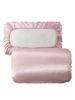 Silky Satin Elastic Band Pillowcase, Similar To Silk Pillowcase 2 Pack, Pillow Case For Sleeping Women With Envelope Closure, Gifts For Women Men_maomaolike.com