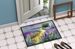 Lavender In Watercolor Doormat Front Door Mat Indoor Outdoor Rugs For Entryway, Non Slip Washable Low Pile, 24H X 36W_maomaolike.com