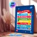 Days Of The Week Painting Poster, Colorful Cartoon-style Poster, Educational Design To Learn The Days Of The Week, Suitable For Classrooms And_maomaolike.com