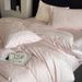 1 Light Luxury High-End Feel 100S Long-Staple Sheet Four-Piece Set All-Cotton Pure Cotton Jacquard Duvet Cover For Naked Sleeping_maomaolike.com
