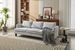 Fabric 3 Seater Couch With 2 USB, Comfortable Sectional Couches And Sofas For Living Room Bedroom Office Small Space, Easy Assembly & Comfy Cushion,Light Grey_maomaolike.com