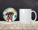 Boxer Luau Large Sandstone Coasters Pack Of 4 Absorbent Round Coasters Decor Gifts For Men Or Women, 4 In, Multicolor_maomaolike.com