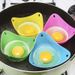 Silicone Egg Poachers - Set of 4 for Microwave, Air Fryer, Stovetop - BPA-Free Kitchen Gadgets for Perfectly Poached Eggs_maomaolike.com