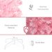 7 Ft Tall Unlit Slim Douglas Fir Artificial Christmas Tree With 818 Realistic Branch Tips, Pink_maomaolike.com