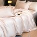 2026 New Summer Light Luxury High-End Four-Piece Set New Ice Silk Smooth Naked Sleep Duvet Cover Bed Sheet Bedding_maomaolike.com