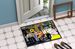 French Quarter Frolic Doormat Front Door Mat Indoor Outdoor Rugs For Entryway, Non Slip Washable Low Pile, 24H X 36W_maomaolike.com