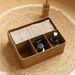 Woven Box Multi-Compartment Classification Miscellaneous Bedroom Desktop Cosmetics Multi-Functional Storage Basket_maomaolike.com
