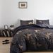 Stunning Gold Butterfly & Constellation Design, Modern Minimalist Quilt Cover With Pillowcases, Luxury Synthetic Fiber Bedding For Twin/Full Size Beds_maomaolike.com